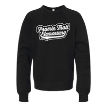 Load image into Gallery viewer, Prairie Trail Elementary Baseball Script Sweatshirt - Youth-Soft and Spun Apparel Orders
