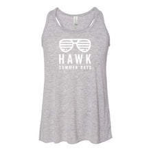 Load image into Gallery viewer, Prairie Trail Elementary Hawk Summer Days Girl’s Flowy Tank Top - Youth-Soft and Spun Apparel Orders

