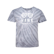 Load image into Gallery viewer, Prairie Trail Elementary Hawk Summer Days Tie-Dye Tee - Youth-Soft and Spun Apparel Orders

