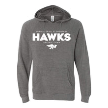 Load image into Gallery viewer, Prairie Trail Elementary Hawks Spring 2021 Hooded Sweatshirt - Adult-Soft and Spun Apparel Orders
