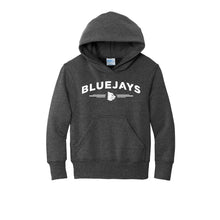 Load image into Gallery viewer, Bluejays Arch - Hooded Sweatshirt - Youth-Soft and Spun Apparel Orders

