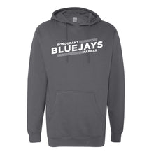 Load image into Gallery viewer, Bluejays Slant - Hooded Sweatshirt - Adult-Soft and Spun Apparel Orders

