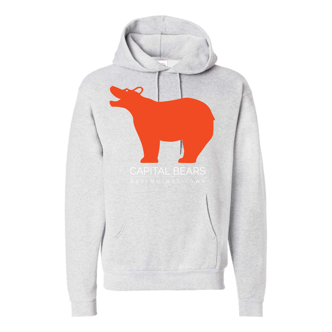 Capital Bears Hooded Sweatshirt - Adult-Soft and Spun Apparel Orders