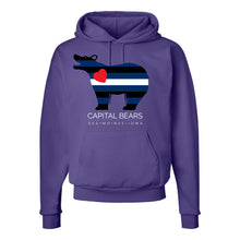 Load image into Gallery viewer, Capital Leather Bears Hooded Sweatshirt - Adult-Soft and Spun Apparel Orders
