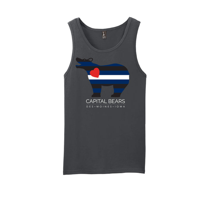 Capital Leather Bears Tank - Adult-Soft and Spun Apparel Orders