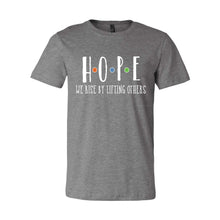 Load image into Gallery viewer, Hope Dots Design Crewneck T-Shirt - Adult-Soft and Spun Apparel Orders
