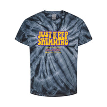 Load image into Gallery viewer, Johnston Blaze Just Keep Swimming Tie-Dyed T-Shirt - Youth-Soft and Spun Apparel Orders
