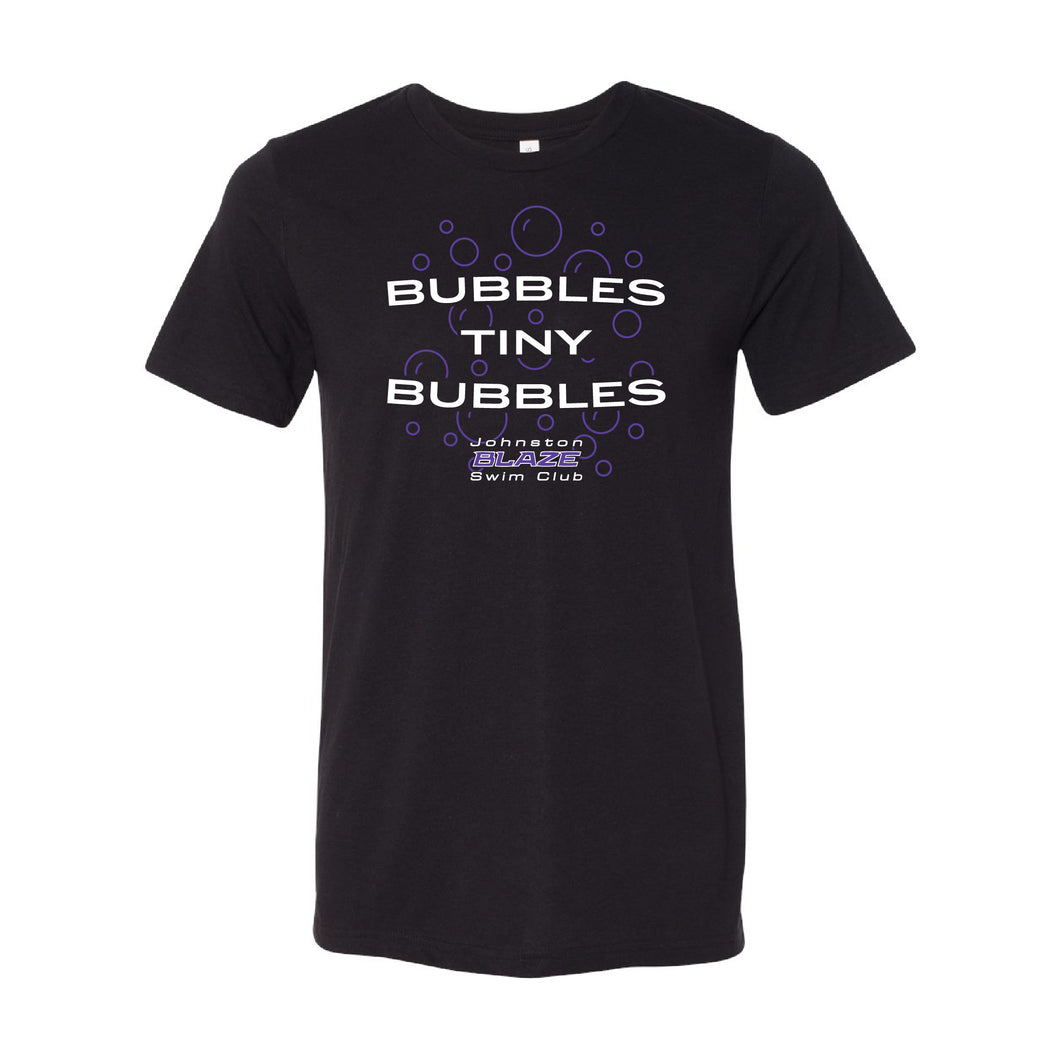 Johnston Blaze Bubbles Tiny Bubbles T-Shirt - Adult-Soft and Spun Apparel Orders
