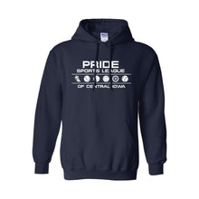 Load image into Gallery viewer, Pride Sports League White Imprint Pullover Hoodie-Soft and Spun Apparel Orders

