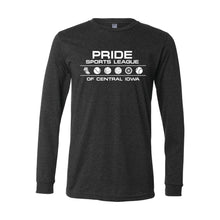 Load image into Gallery viewer, Pride Sports League White Imprint Long Sleeve T-Shirt-Soft and Spun Apparel Orders

