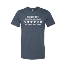 Load image into Gallery viewer, Pride Sports League White Imprint T-Shirt-Soft and Spun Apparel Orders
