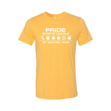 Load image into Gallery viewer, Pride Sports League White Imprint T-Shirt-Soft and Spun Apparel Orders
