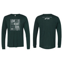 Load image into Gallery viewer, Luke 10:27 Long Sleeve T-Shirt - Adult-Soft and Spun Apparel Orders
