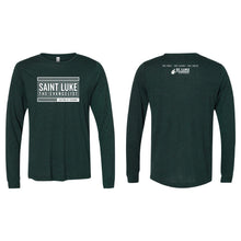 Load image into Gallery viewer, Saint Luke Block Long Sleeve T-Shirt - Adult-Soft and Spun Apparel Orders
