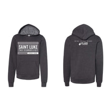 Load image into Gallery viewer, Saint Luke Block Hooded Sweatshirt - Youth-Soft and Spun Apparel Orders
