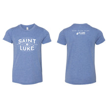 Load image into Gallery viewer, Saint Luke Burst Crewneck T-Shirt - Youth-Soft and Spun Apparel Orders
