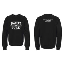 Load image into Gallery viewer, Saint Luke Burst Crewneck Sweatshirt - Youth-Soft and Spun Apparel Orders
