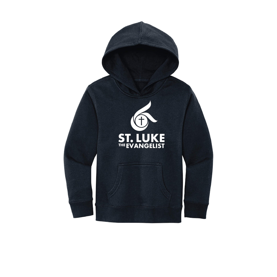 Saint Luke Fall 2022 Fleece Hoodie - Youth-Soft and Spun Apparel Orders