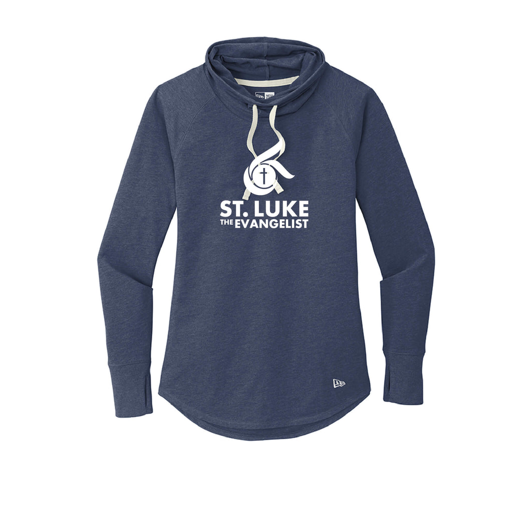 Saint Luke Fall 2022 Sueded Cowl Tee - Women’s-Soft and Spun Apparel Orders